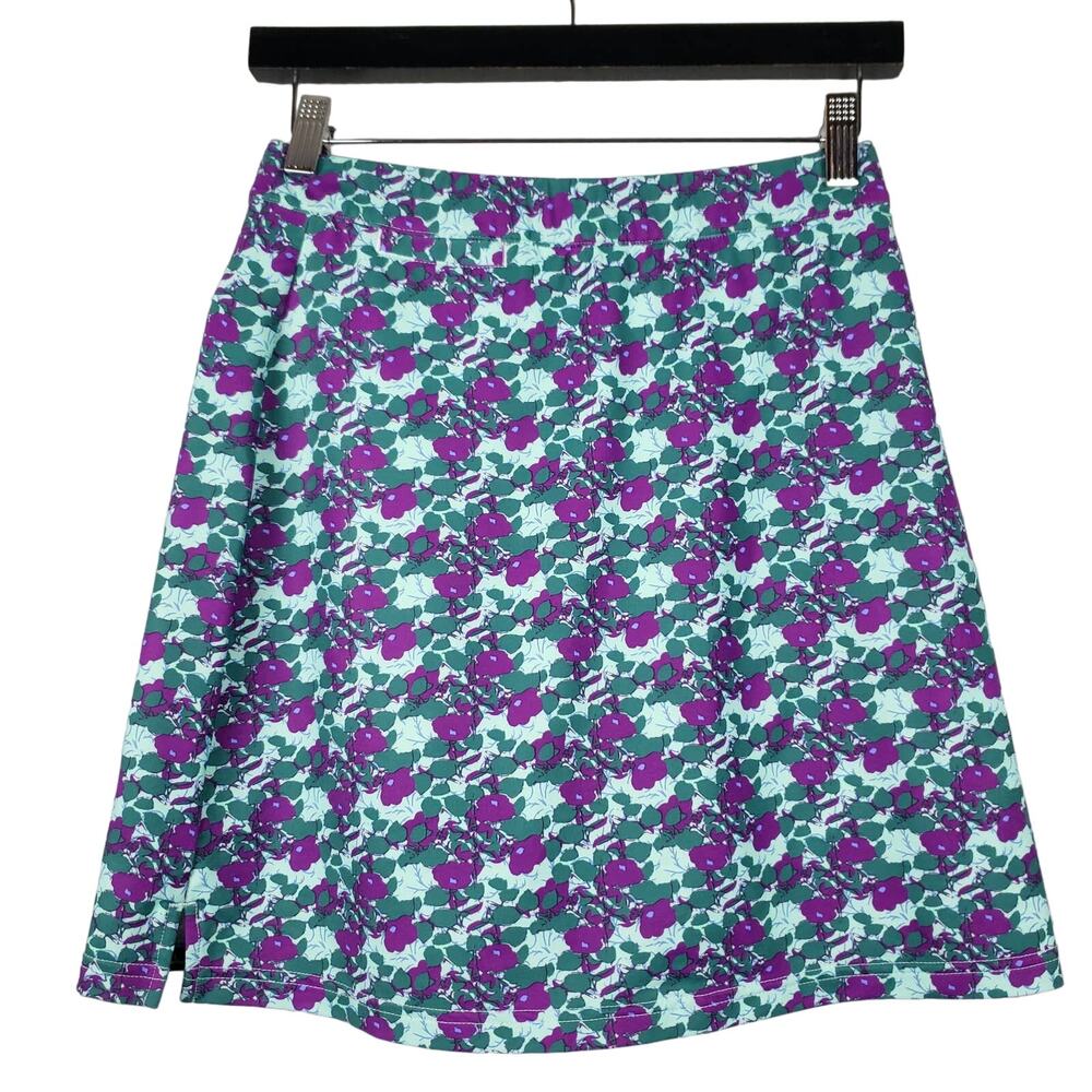 Peter Millar Activewear Skort Skirt Floral Green - XS